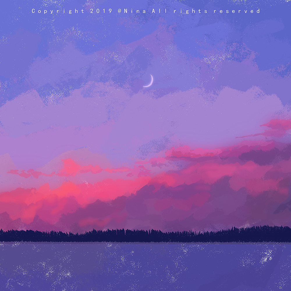 日暮時分（圖ZMTUwMTYwMzE2） - 藝術插畫 - 站酷設計師Joynii原創(chuàng)素材 - 站酷ZCOOL