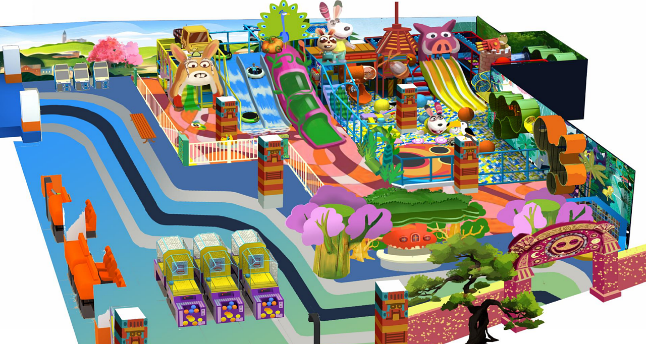 主题公园概念图设计