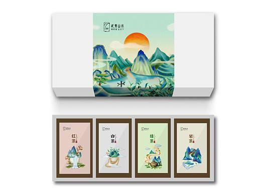 茶包装插画