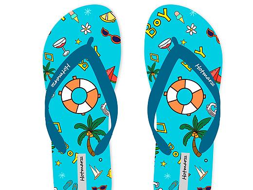 插画|文创|夏日元素图案