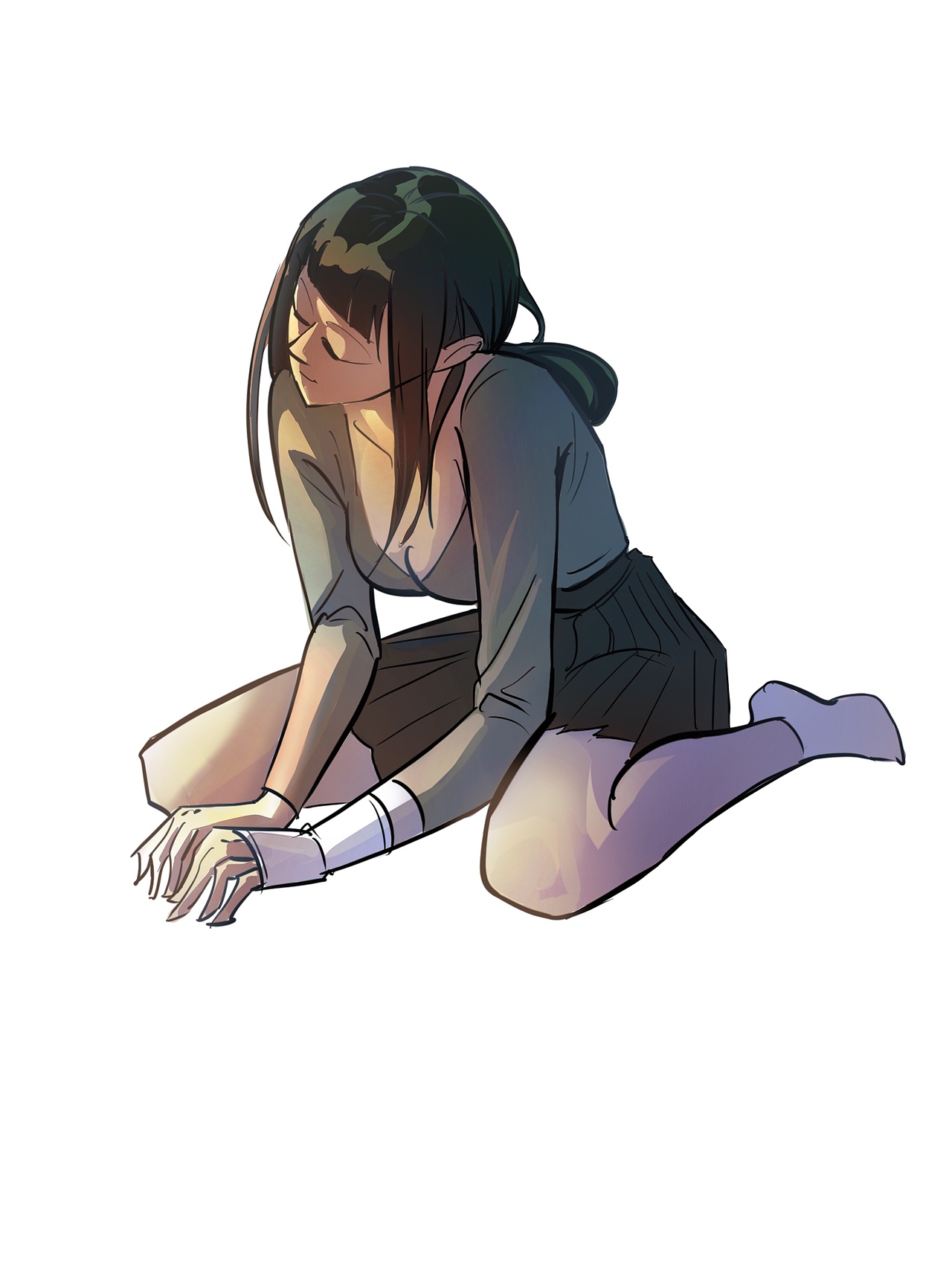 色彩练习,参考人物场景摄影照片