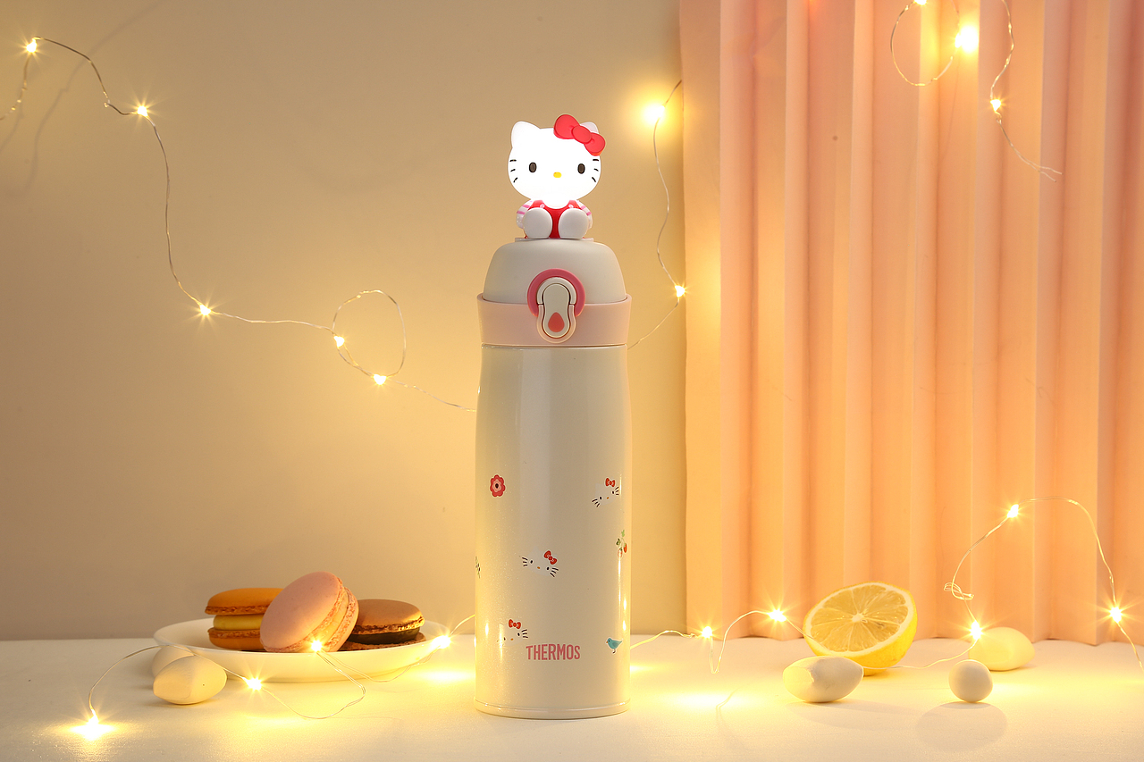 烤漆保温杯焖烧杯 水杯水壶 生活用品摄影静物产品拍摄