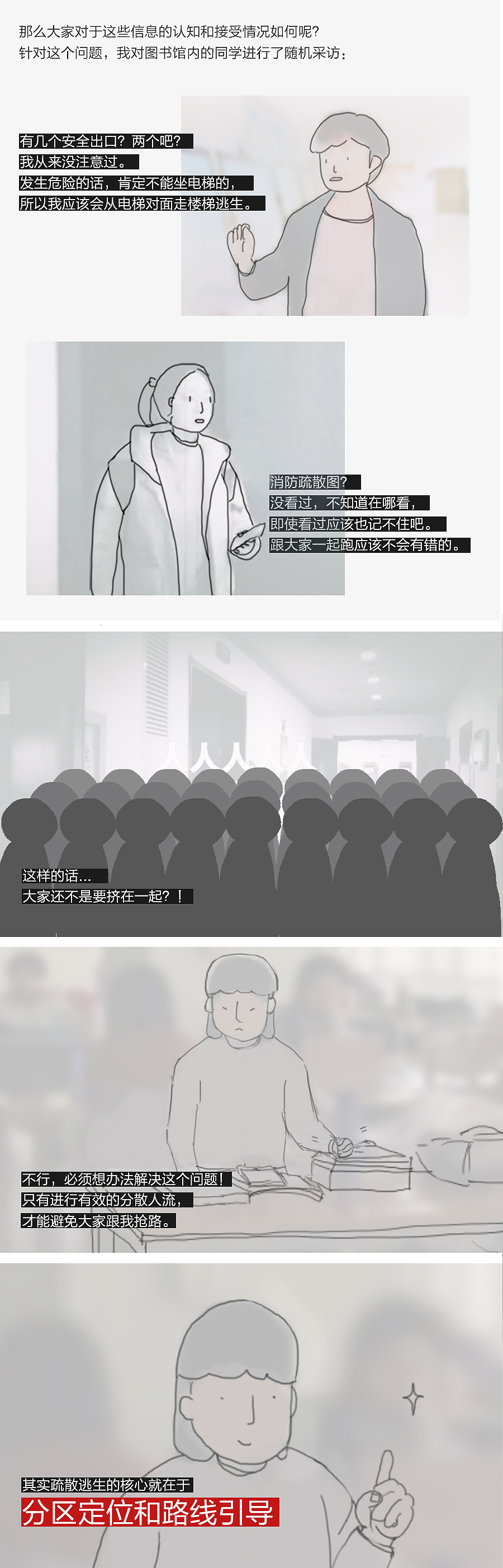 中传图书馆消防导视再设计