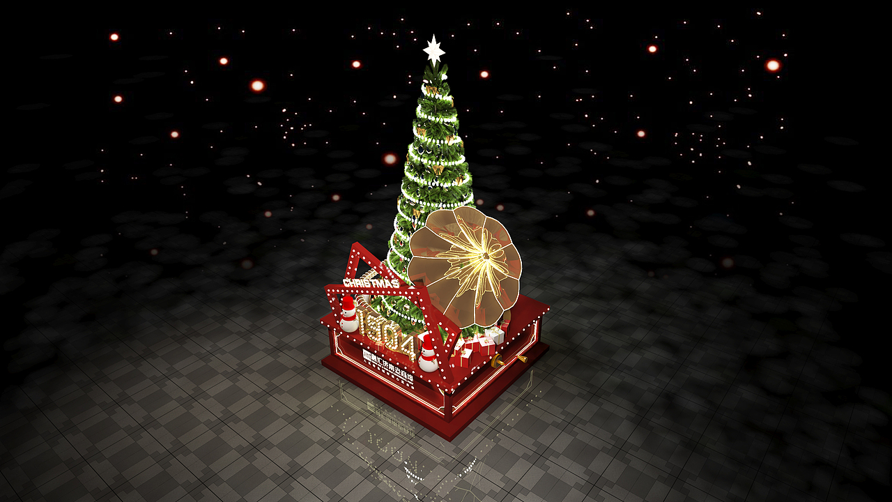 圣诞树花样设计（图ZMjM0ODM2ODMy） - 建筑/空间 - 站酷设计师IS格润原创素材 - 站酷ZCOOL