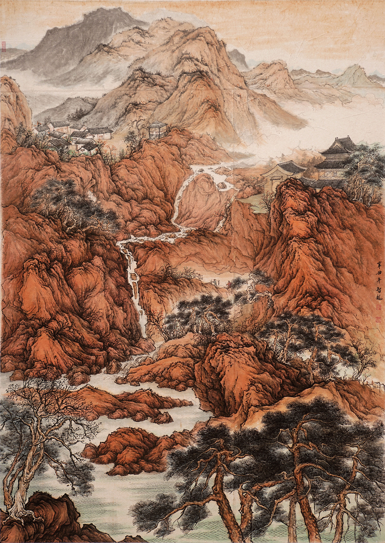 17级中国画专业毕业生作品展(易斯顿美术学院)