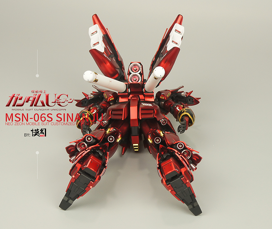 [MG] MSN-06S SINANJU 新安洲高达模型（图ZMTAxNDU2NzY0） - 手办/模玩 - 站酷设计师phasewei原创素材 - 站酷ZCOOL