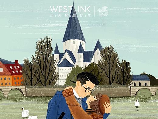 WESTLINK商业合作插画(8图)