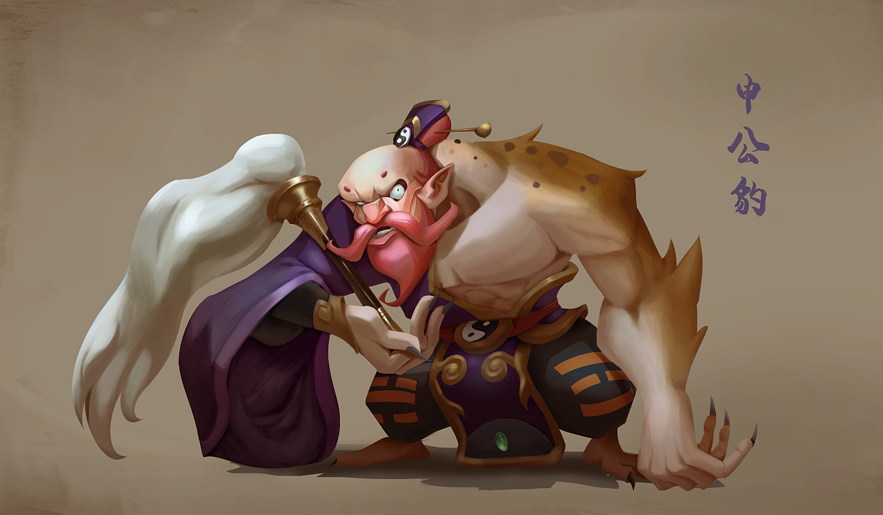 封神q版（圖ZMTg5NzE2NDQ4） - 游戲原畫 - 站酷設(shè)計(jì)師鯊漠魚原創(chuàng)素材 - 站酷ZCOOL