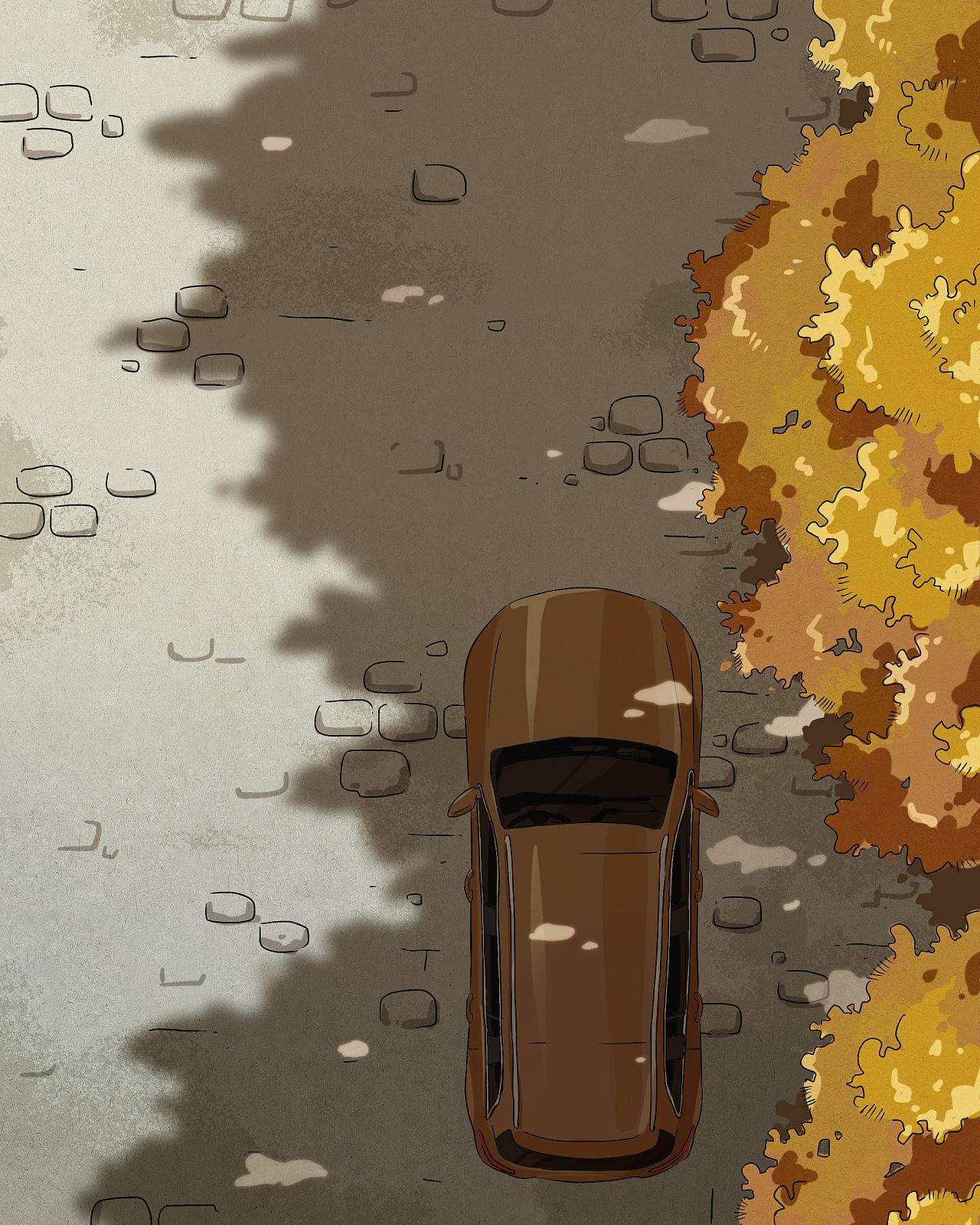 奔驰新年动画部分分镜设计（图ZMjM5MDQ1NTAw） - 商业插画 - 站酷设计师锅巴巴巴巴巴巴巴原创素材 - 站酷ZCOOL