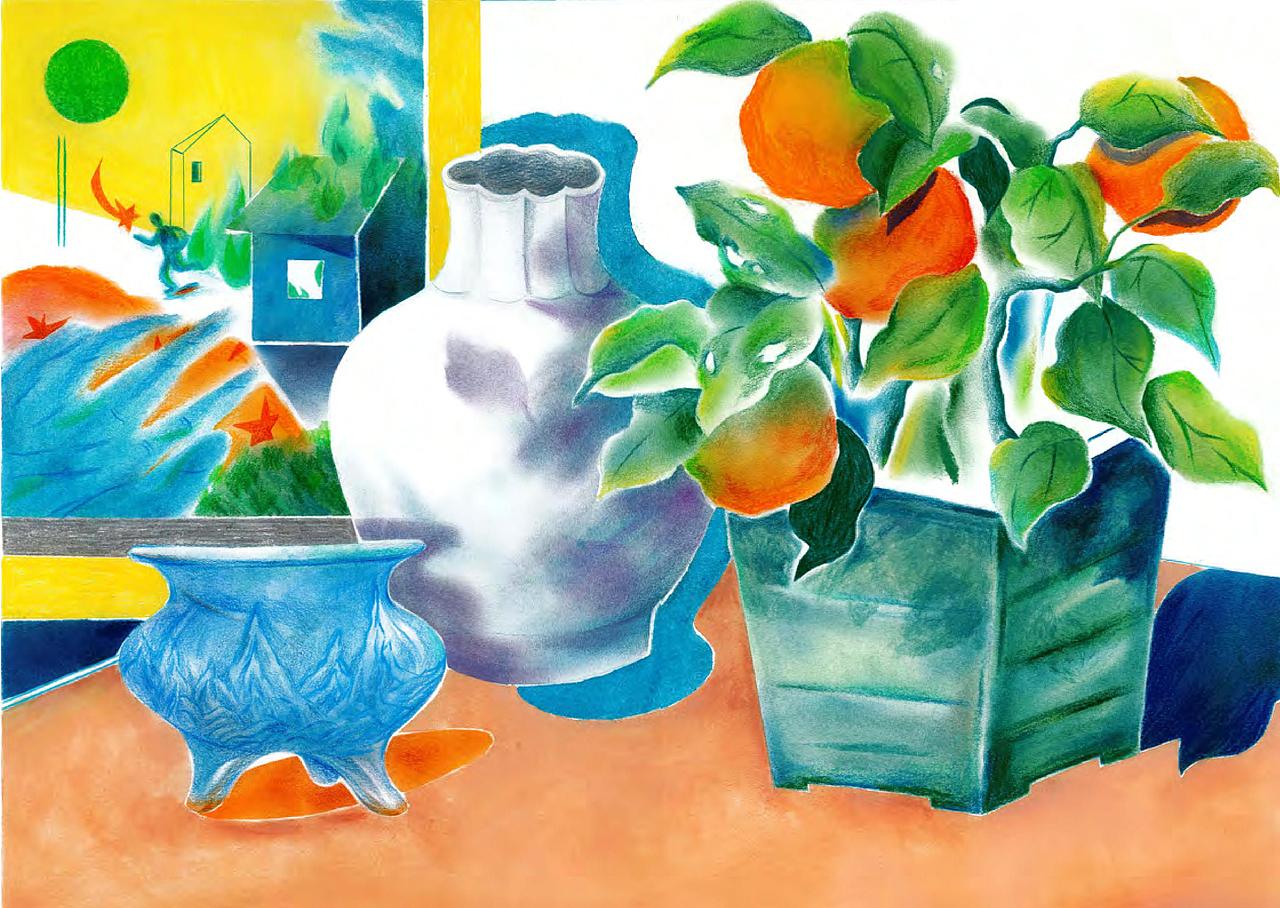 【巴黎索邦毕设】艺术插画