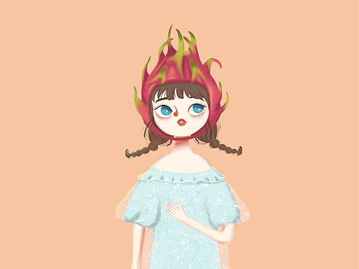 水果少女人設(shè)（個人主頁-ZNDQ0NTExODg=） - 概念設(shè)定 - 站酷設(shè)計師Miracle朝燈原創(chuàng)素材 - 站酷ZCOOL