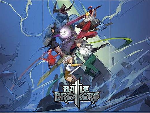 【原创 多图】游戏《Battle Breakers 》海报前期设计