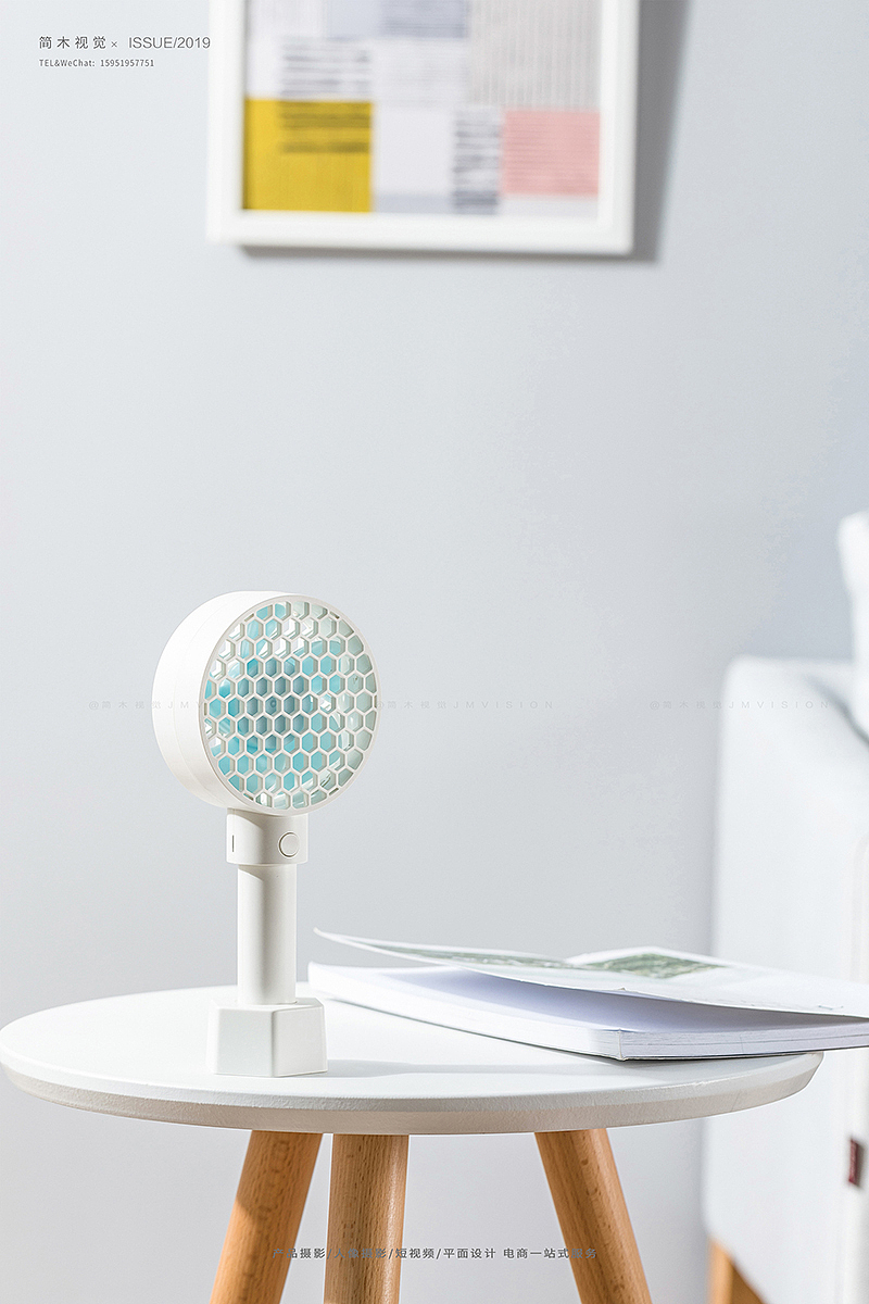 USB手持小风扇摄影丨简木视觉 × 小家电电器产品拍摄