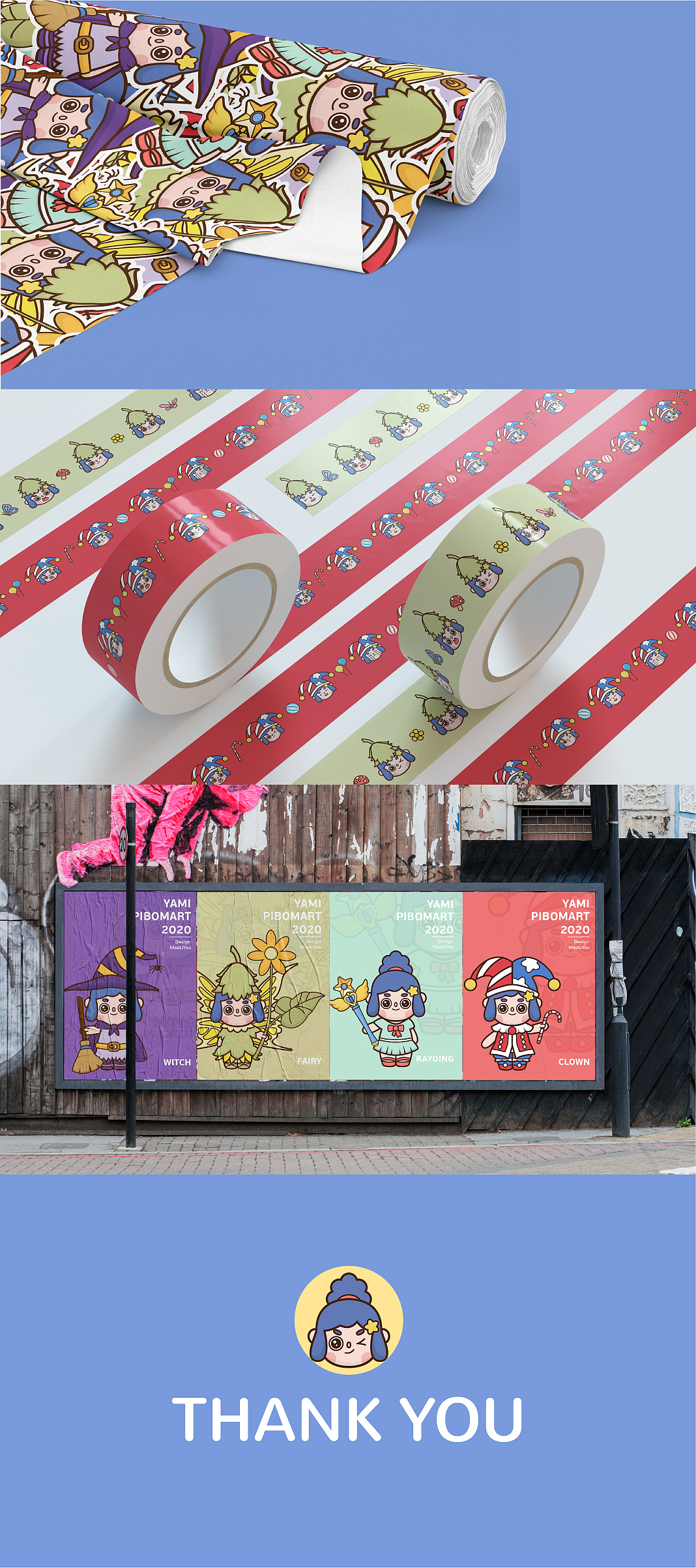 YAMI呆萌少女（图ZMjE2MzA3NTA4） - IP形象 - 站酷设计师猫狸尤原创素材 - 站酷ZCOOL