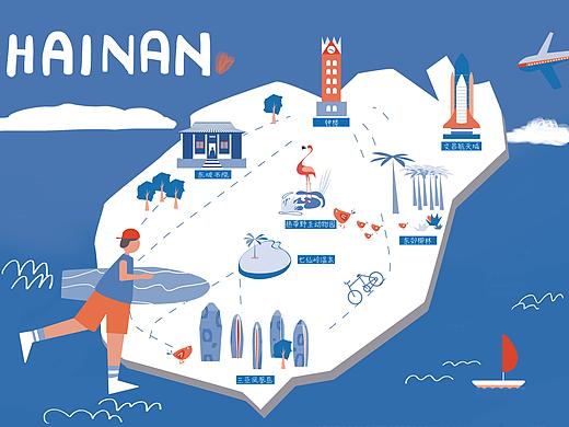 海南地图
