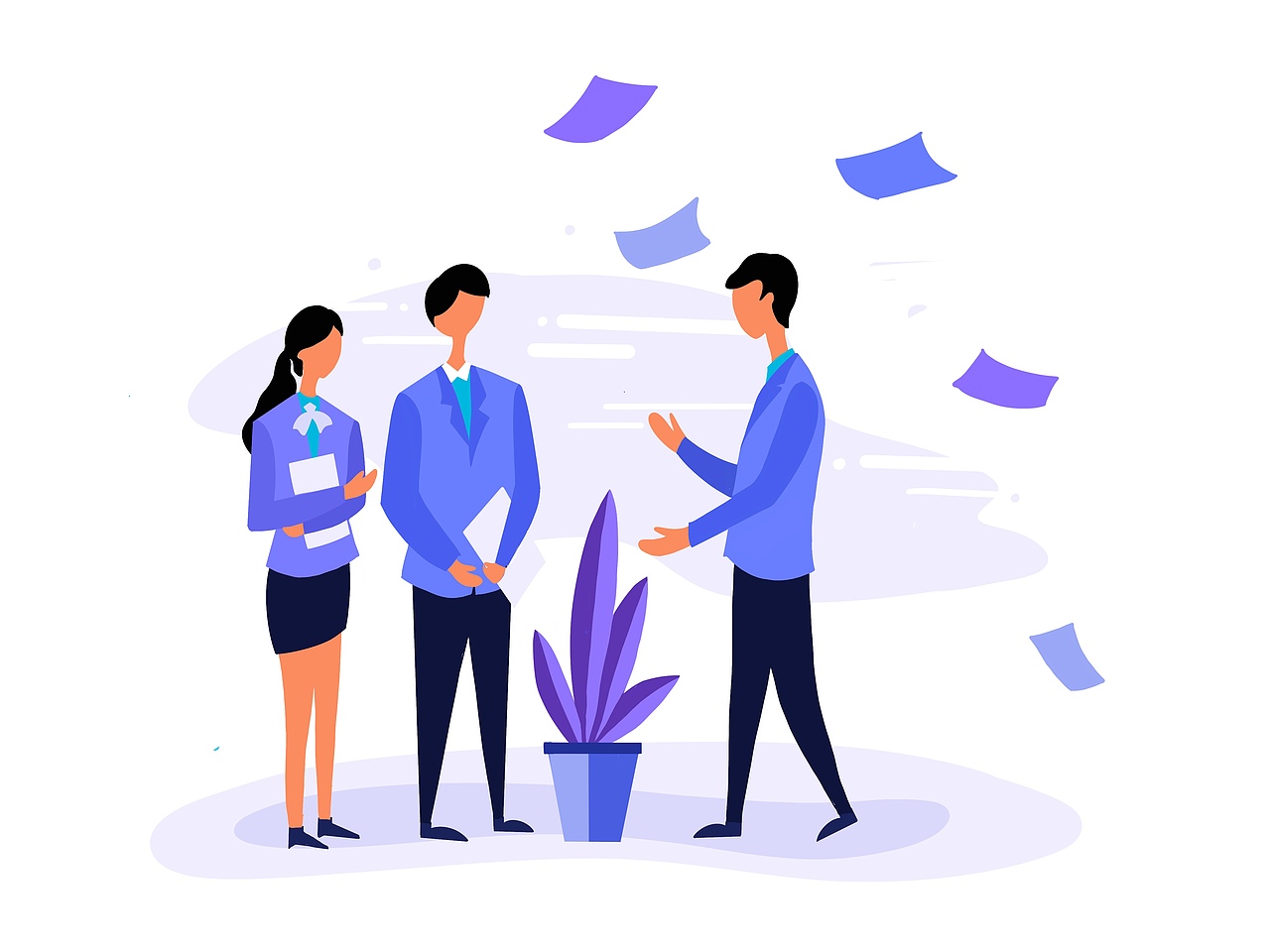 商务办公室小场景（图ZMTc0ODY4NTk2） - 创作习作 - 站酷设计师精致的猪女孩原创素材 - 站酷ZCOOL