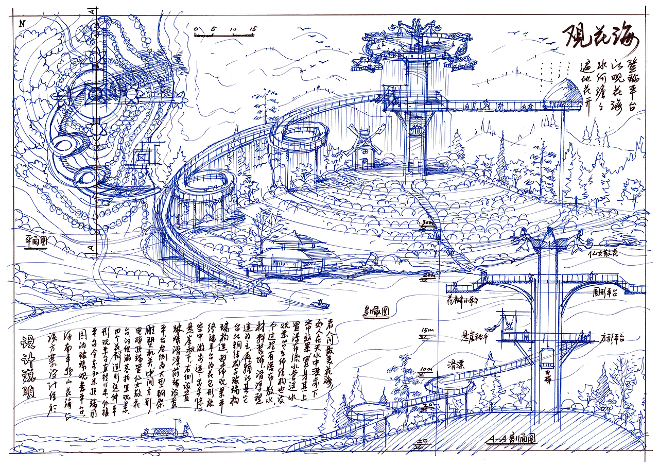 2020最新景观设计项目手绘方案草图（图ZMjExNDk3MTI0） - 建筑/空间 - 站酷设计师手绘老师王大叔原创素材 - 站酷ZCOOL