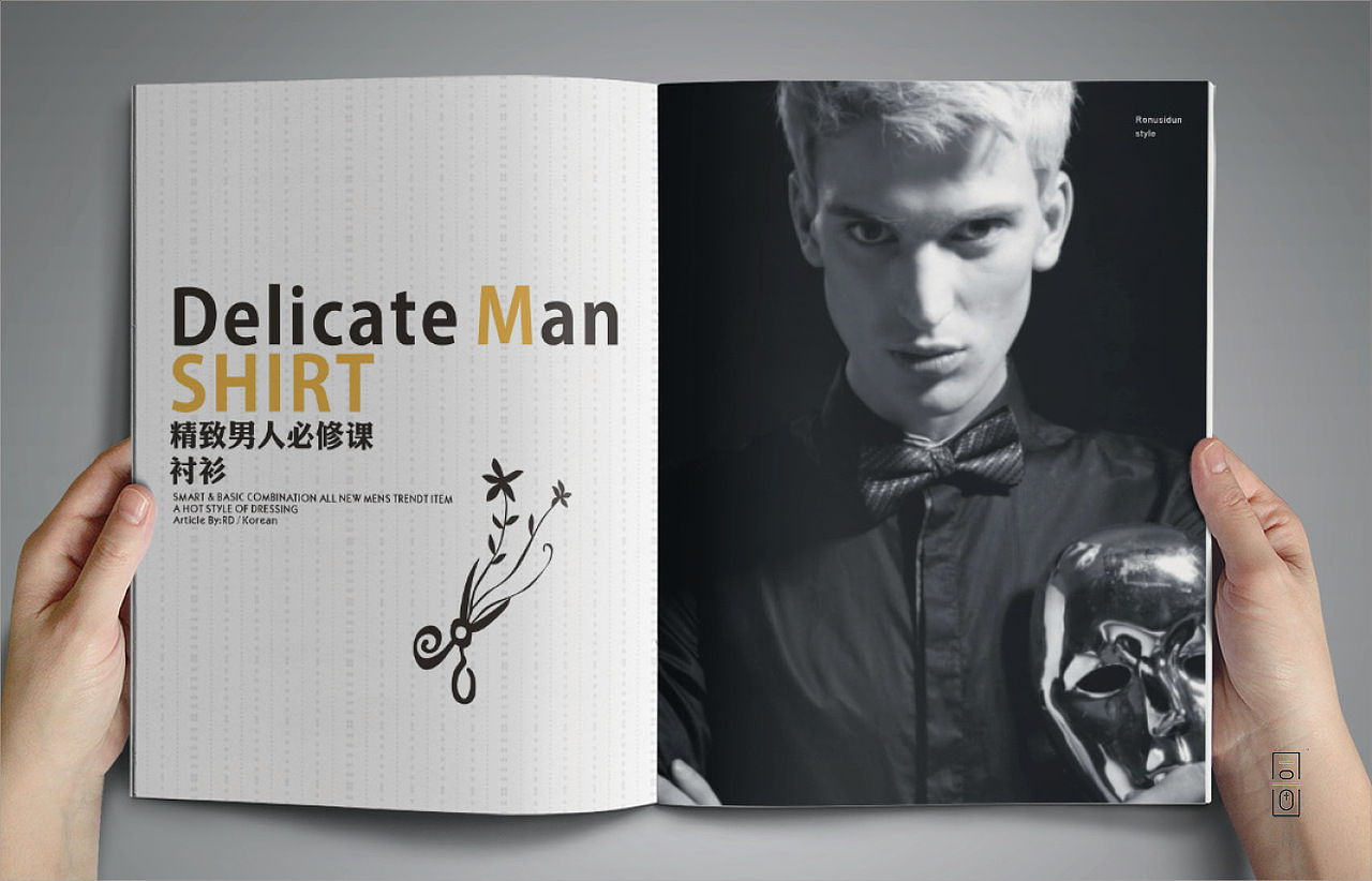 劳伦诗顿RonusiDun:品牌内刊:服装/男装