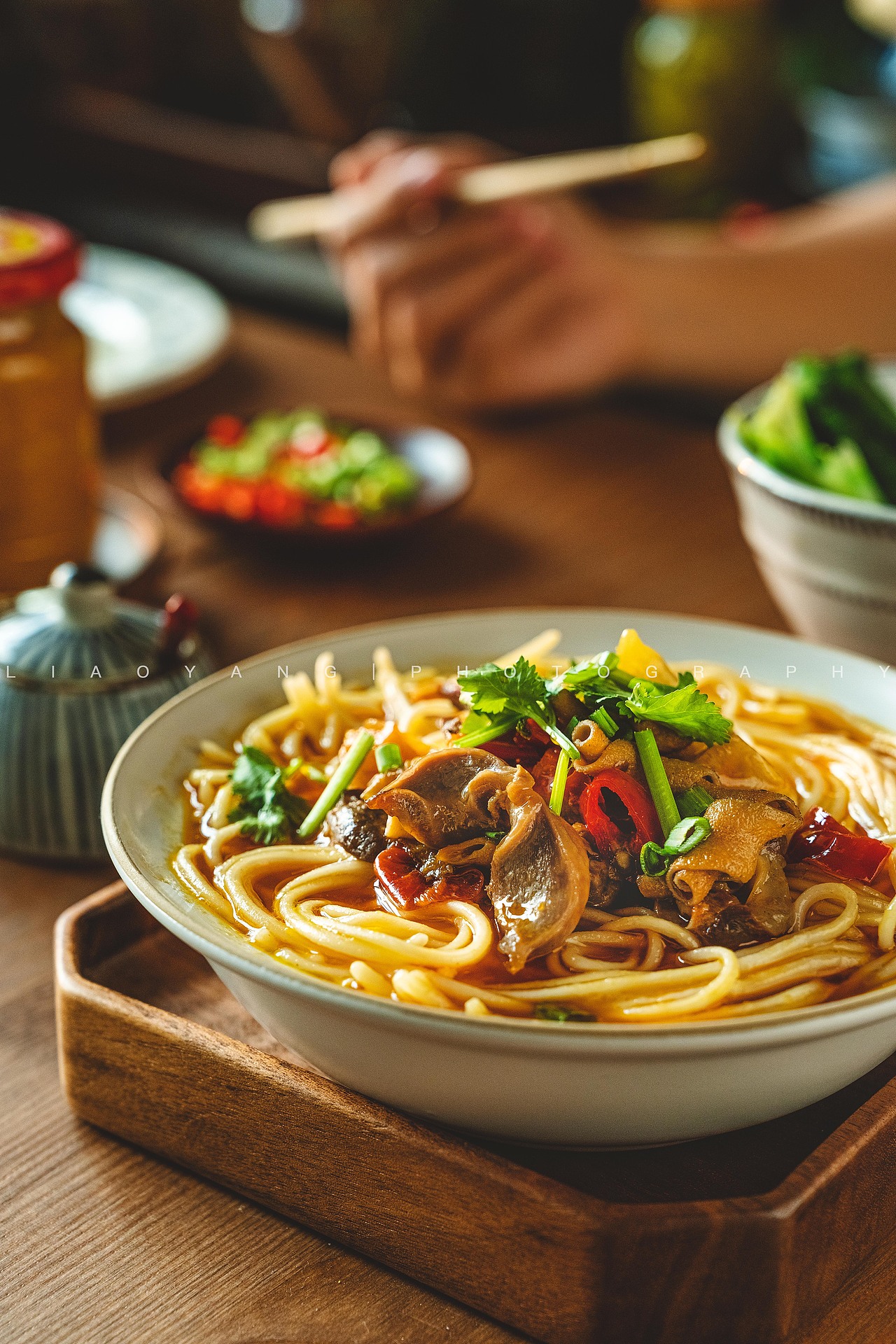 产品拍摄 |一碗鸡杂面