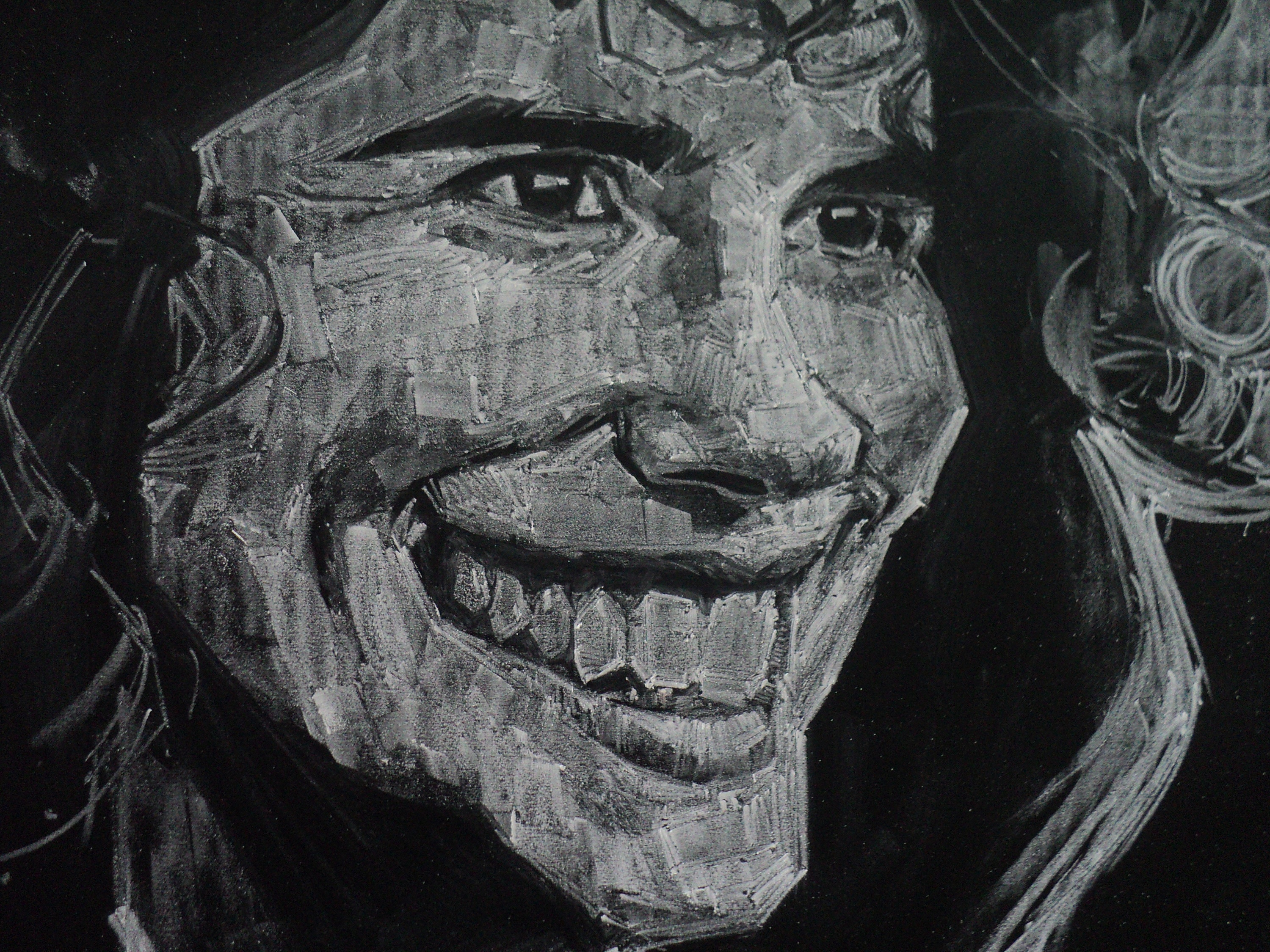 黑板粉笔画稿2016