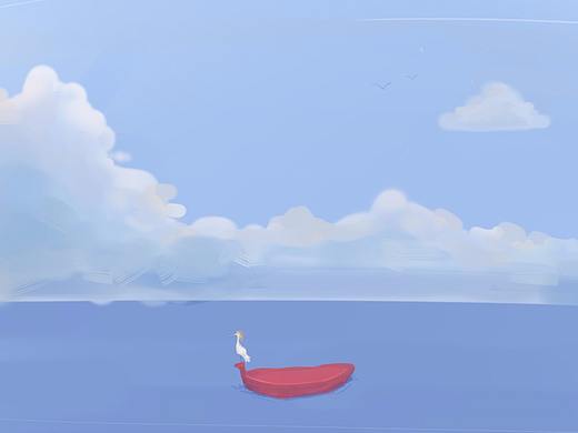 * 插畫 ~ 無風擺渡（個人主頁-ZMjYxOTg4MzI=） - 商業(yè)插畫 - 站酷設(shè)計師Jel_夏原創(chuàng)素材 - 站酷ZCOOL