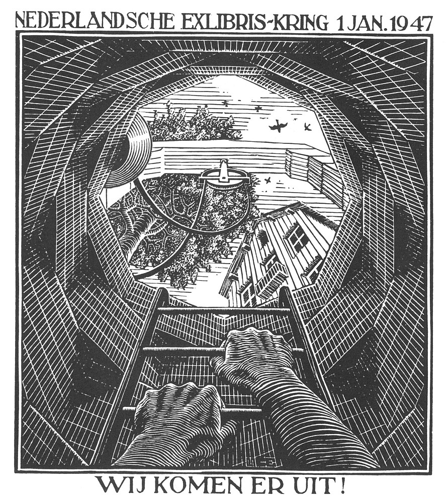 埃舍尔作品赏析,真的大爱!