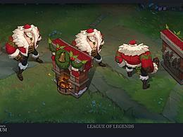 LOL《英雄聯(lián)盟》皮膚設(shè)計(jì)——布隆——冰雪節(jié)皮膚