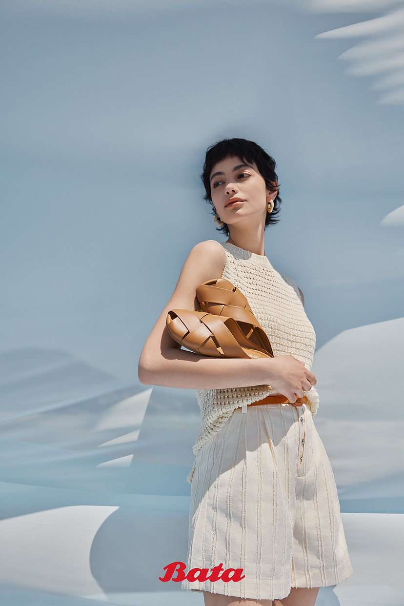 松弛感女鞋形象｜BATA（图ZMzY4ODkwOTc2） - 产品摄影 - 站酷设计师TMOST电商视觉原创素材 - 站酷ZCOOL