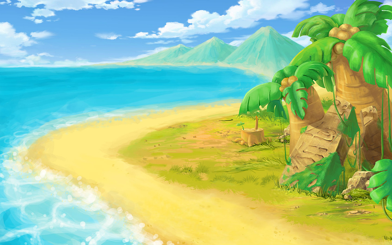 海岛|插画|商业插画|我叫yt_原创作品-站酷zcool