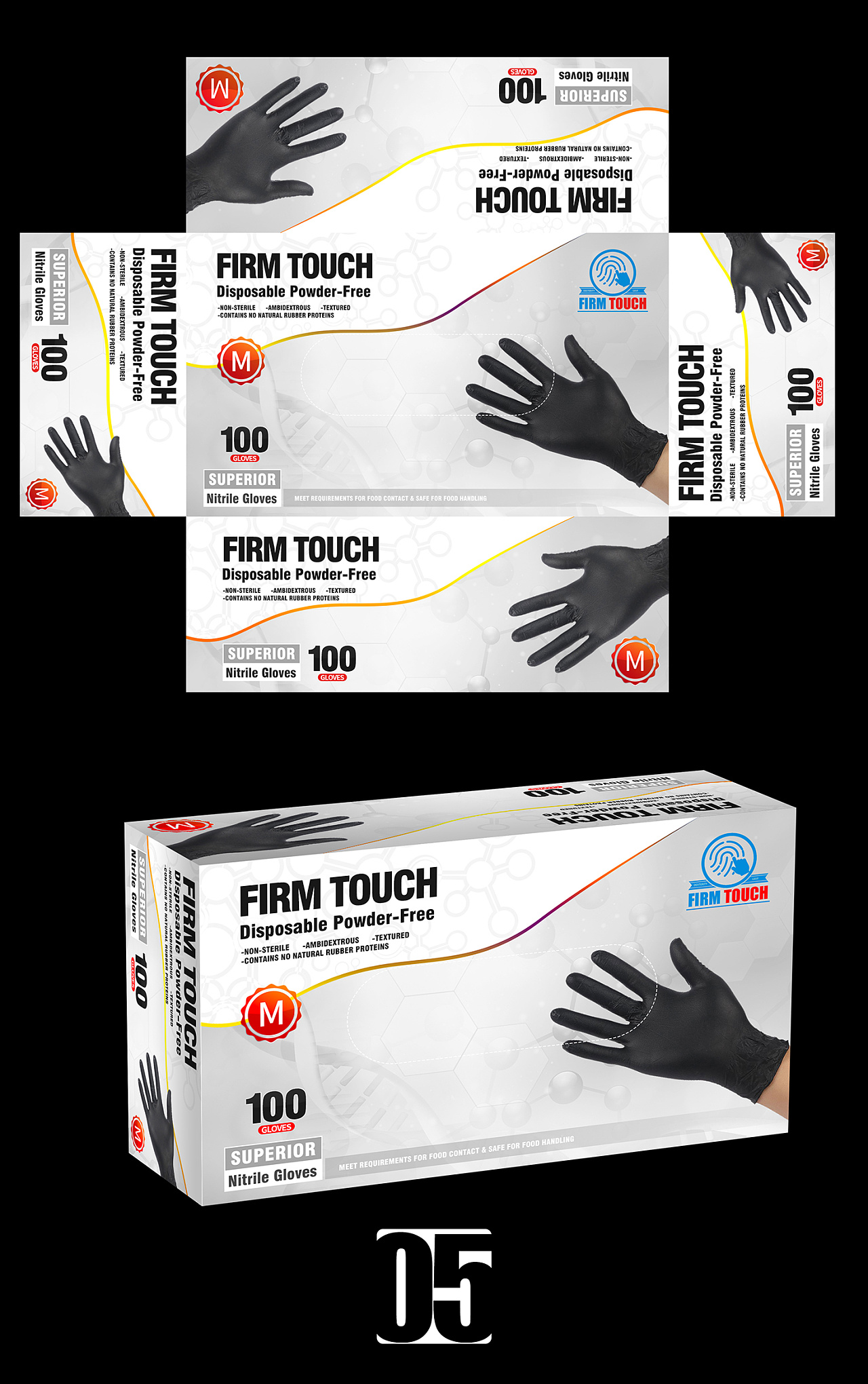 外贸医用手套包装设计 - 原创作品 - 站酷(zcool)