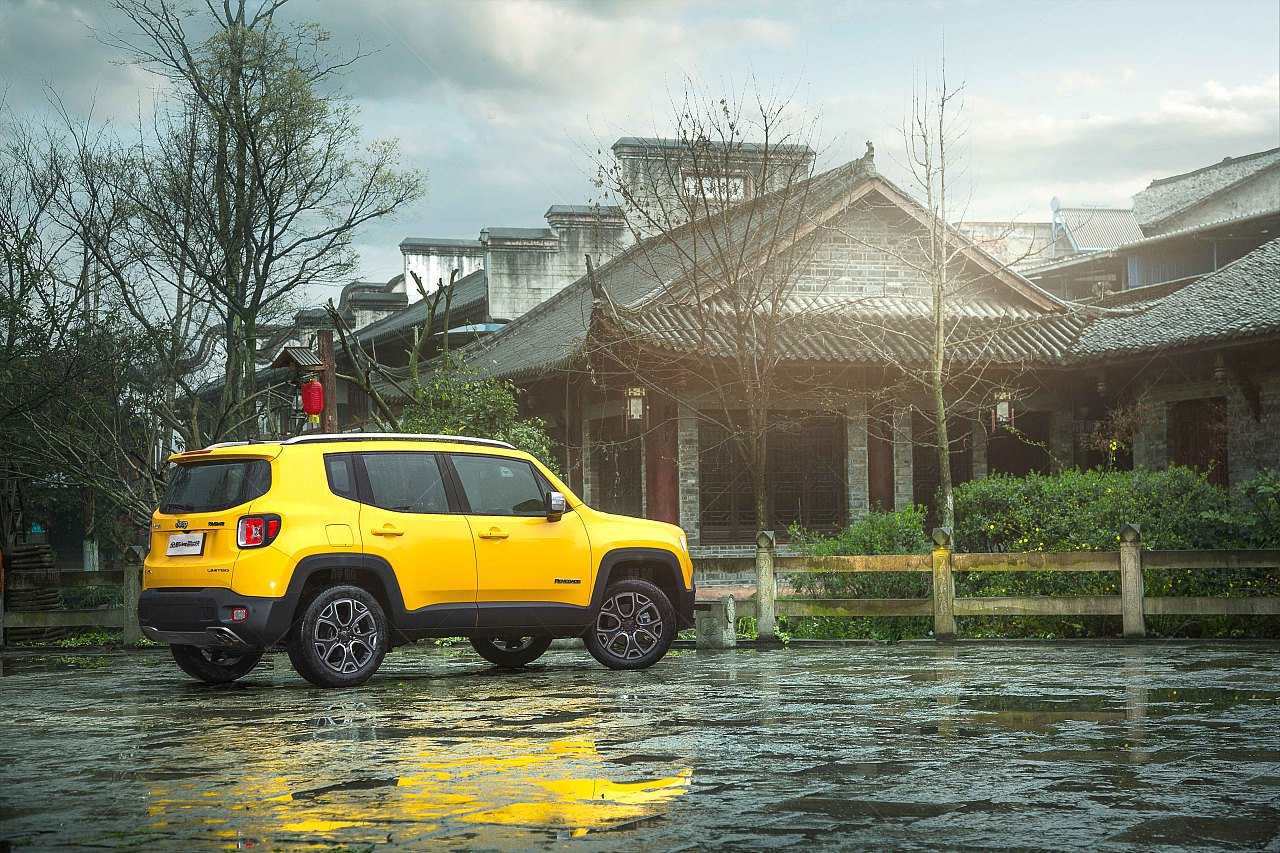 汽车-场景图 摄影后期修饰