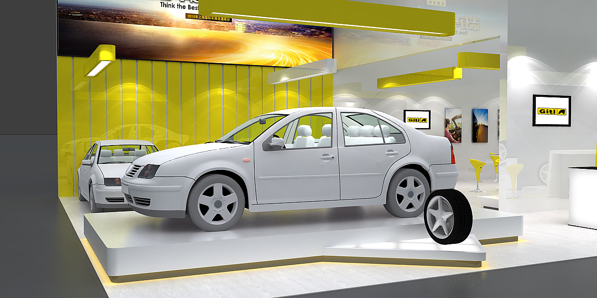 2015上海车展佳通轮胎展台（图ZMTU0Mjg3NTYw） - 其他三维 - 站酷设计师设计师John原创素材 - 站酷ZCOOL