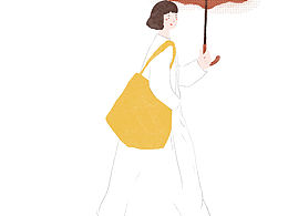 《伞》插画原创系列