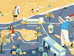 旅行地图—三亚