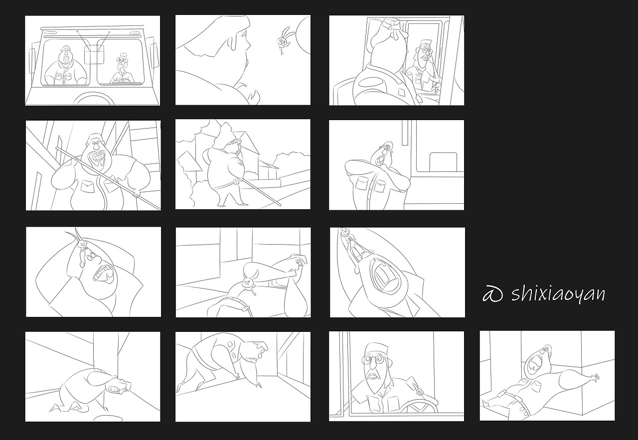 画电影——憨憨警察（图ZMjY4MTQ5NjE2） - 创作习作 - 站酷设计师诗小颜原创素材 - 站酷ZCOOL