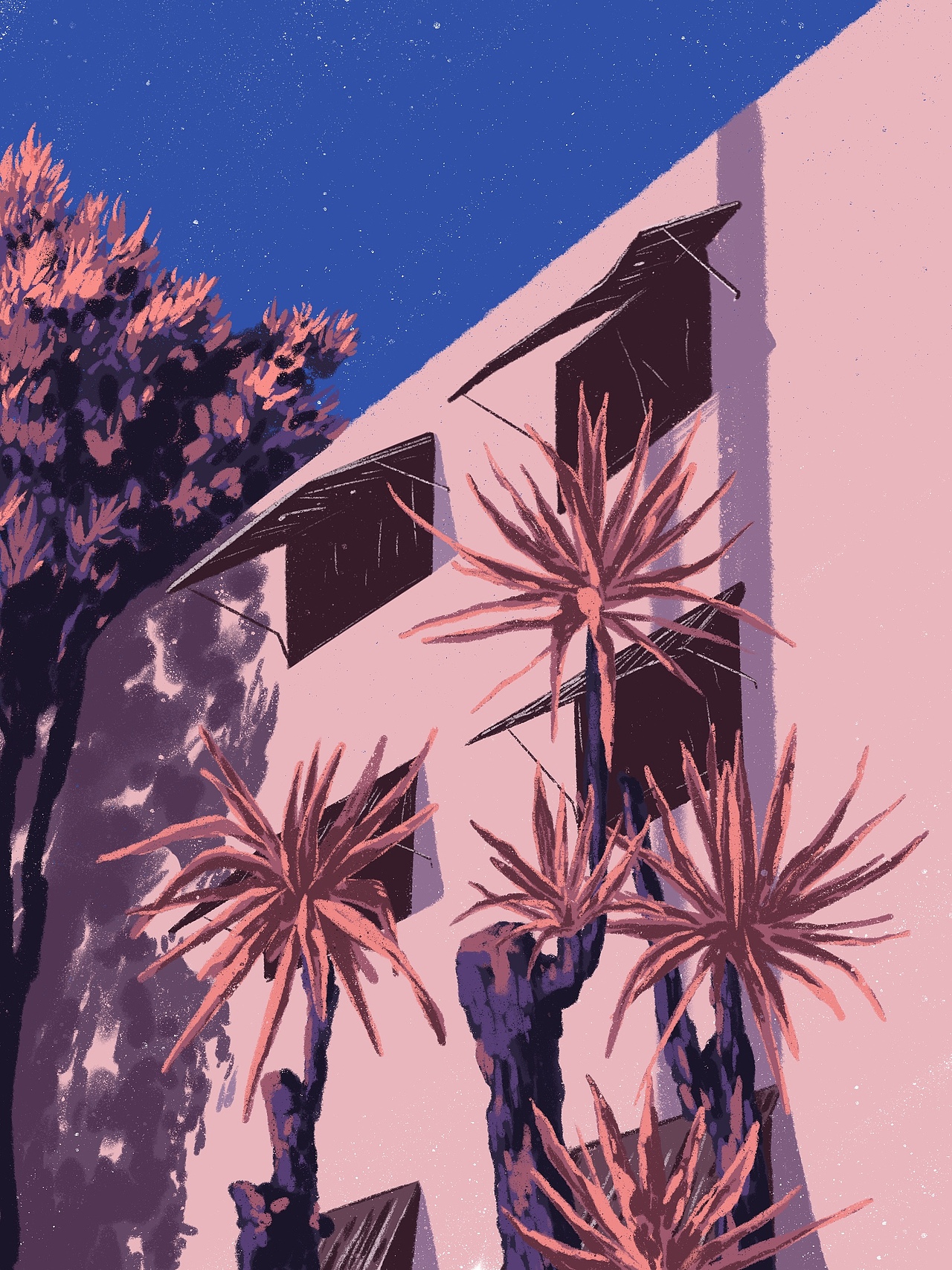 那些自由生长的树