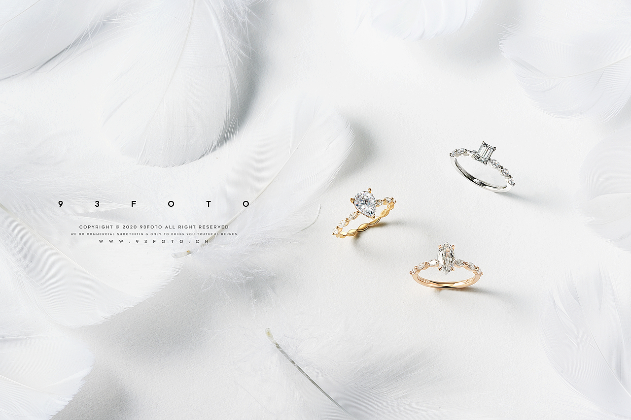 首饰钻戒场景图