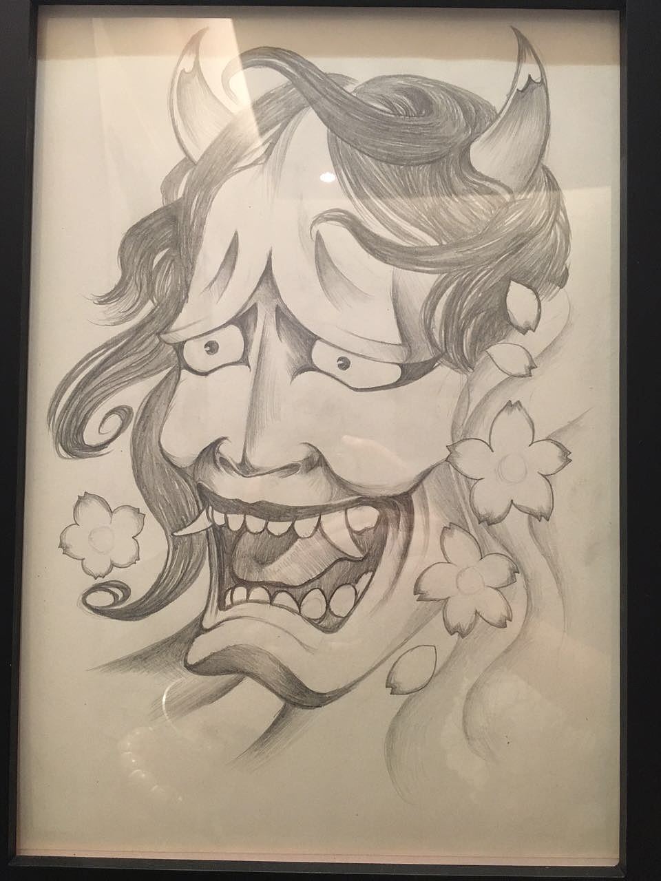 纹身设计手稿-般若