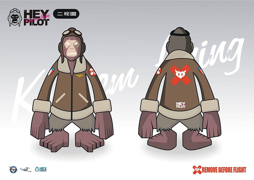 七彩航空原创航空文创品牌（图ZMzE0NTQyMDQ4） - 品牌 - 站酷设计师REDWING赤翼原创素材 - 站酷ZCOOL