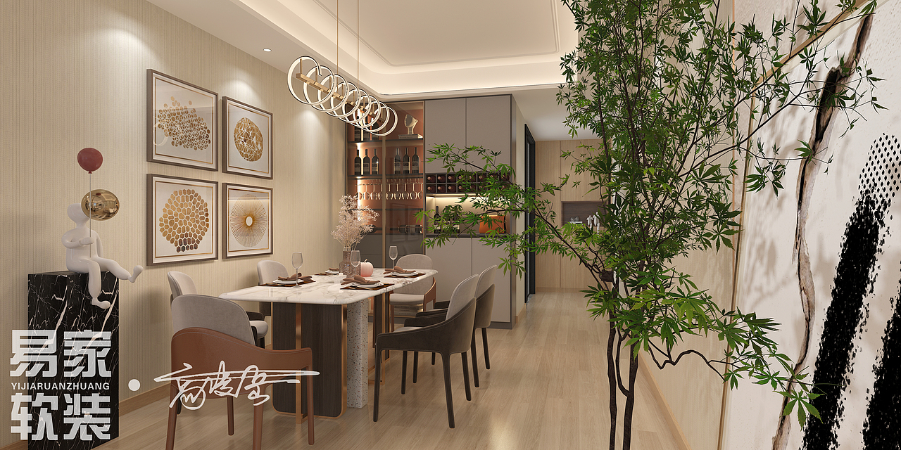 温馨轻奢室内设计（图ZMjU3MTU0MDk2） - 家装设计 - 站酷设计师大大大岳原创素材 - 站酷ZCOOL