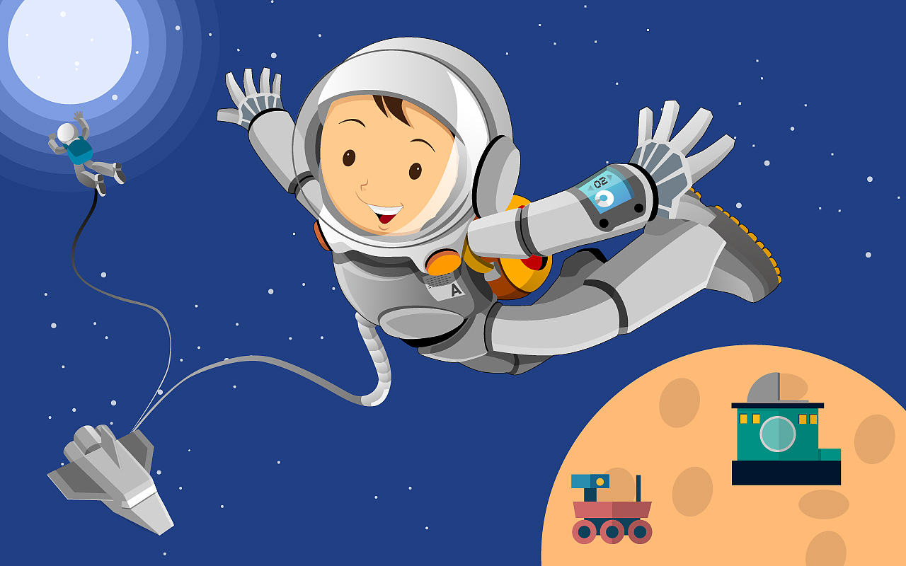 创作信息|举报1分享原创作品插画商业插画nasa美国航天航空局夏令营