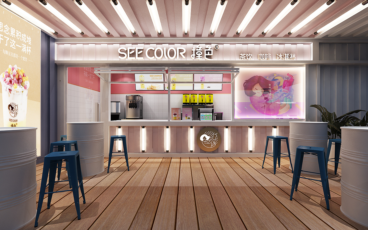 奶茶店 | 集装箱