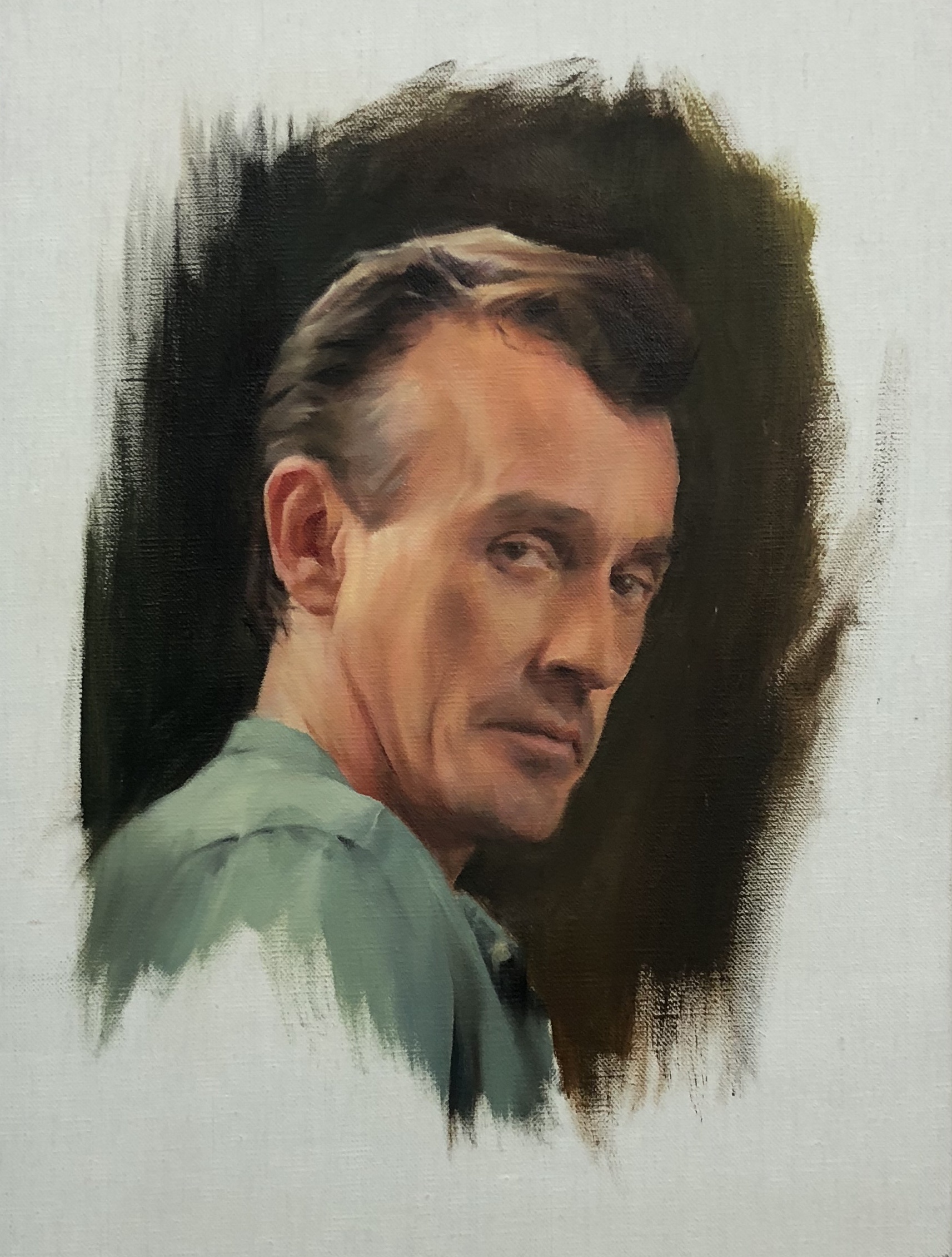 油画头像_特兰悟天克斯-站酷zcool