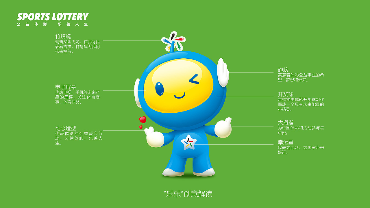 广东#体彩吉祥物"乐乐"