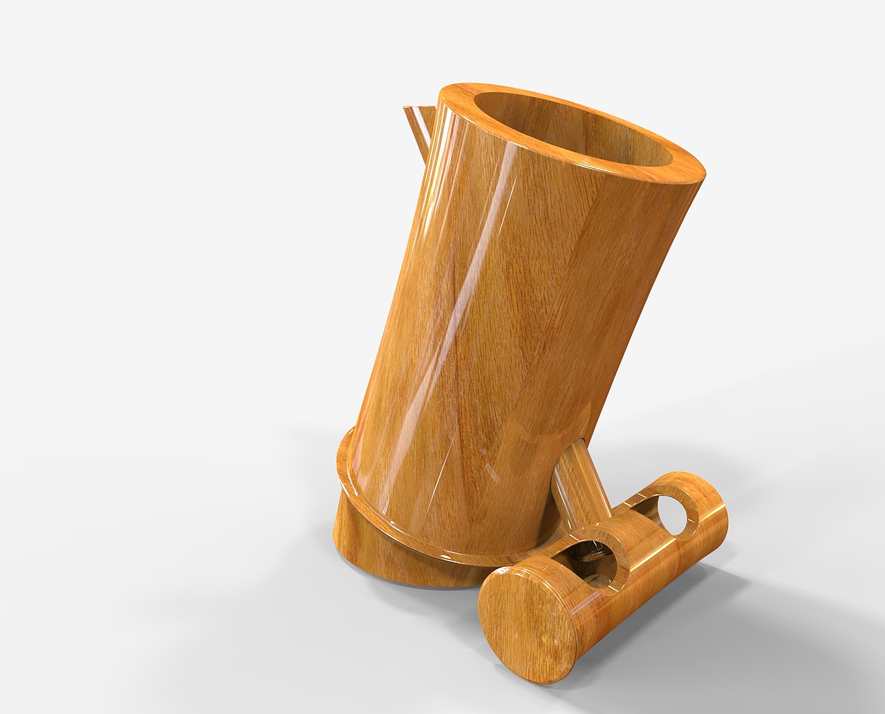 竹木类家居（创意笔筒）（图ZNTM3ODI0MjQ=） - 生活用品 - 站酷设计师孟令晨一同学原创素材 - 站酷ZCOOL