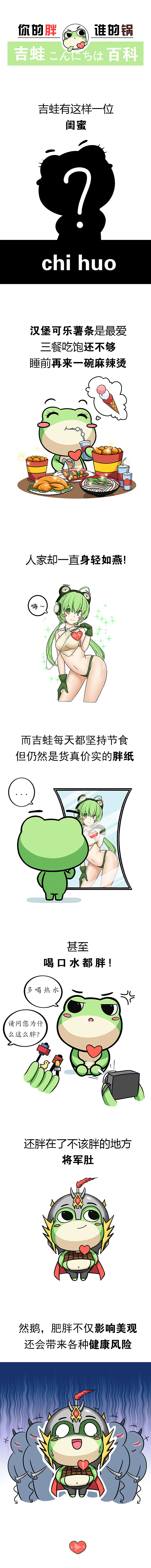 你的胖谁的锅《吉蛙百科》（图ZMTUzMDgxMDA4） - 短篇/格漫 - 站酷设计师夸克森林原创素材 - 站酷ZCOOL