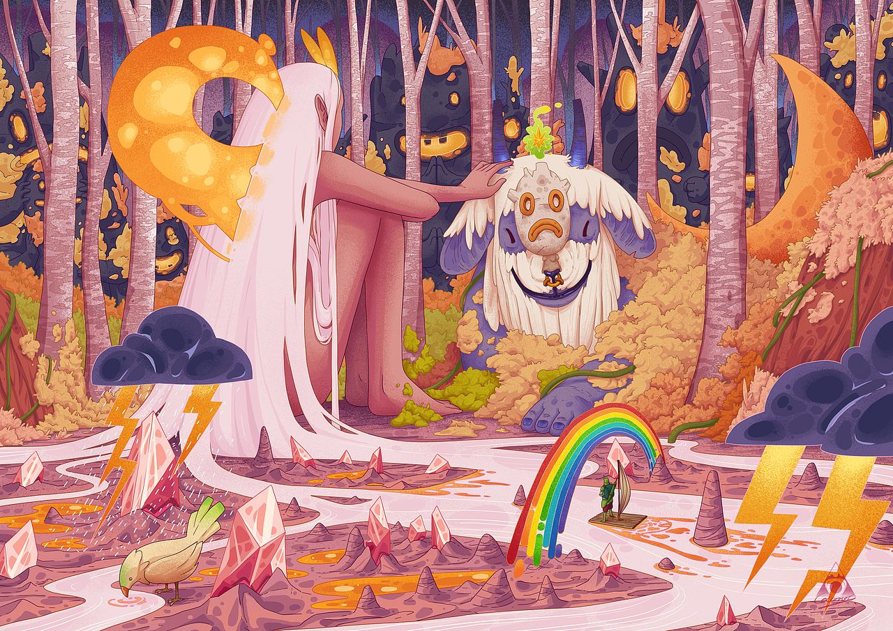 椰青2020总结（图ZMjM5NzEwMTgw） - 创作习作 - 站酷设计师椰青Coconut原创素材 - 站酷ZCOOL