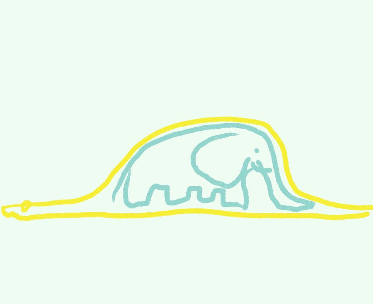 小王子的蛇吞象