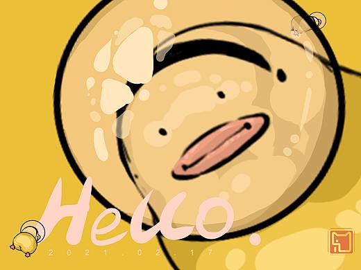 近期插畫小練習(xí)————啊鴨的旅行（個人主頁-ZNTA3NDc4NzI=） - 商業(yè)插畫 - 站酷設(shè)計師黑臉貓掌柜原創(chuàng)素材 - 站酷ZCOOL