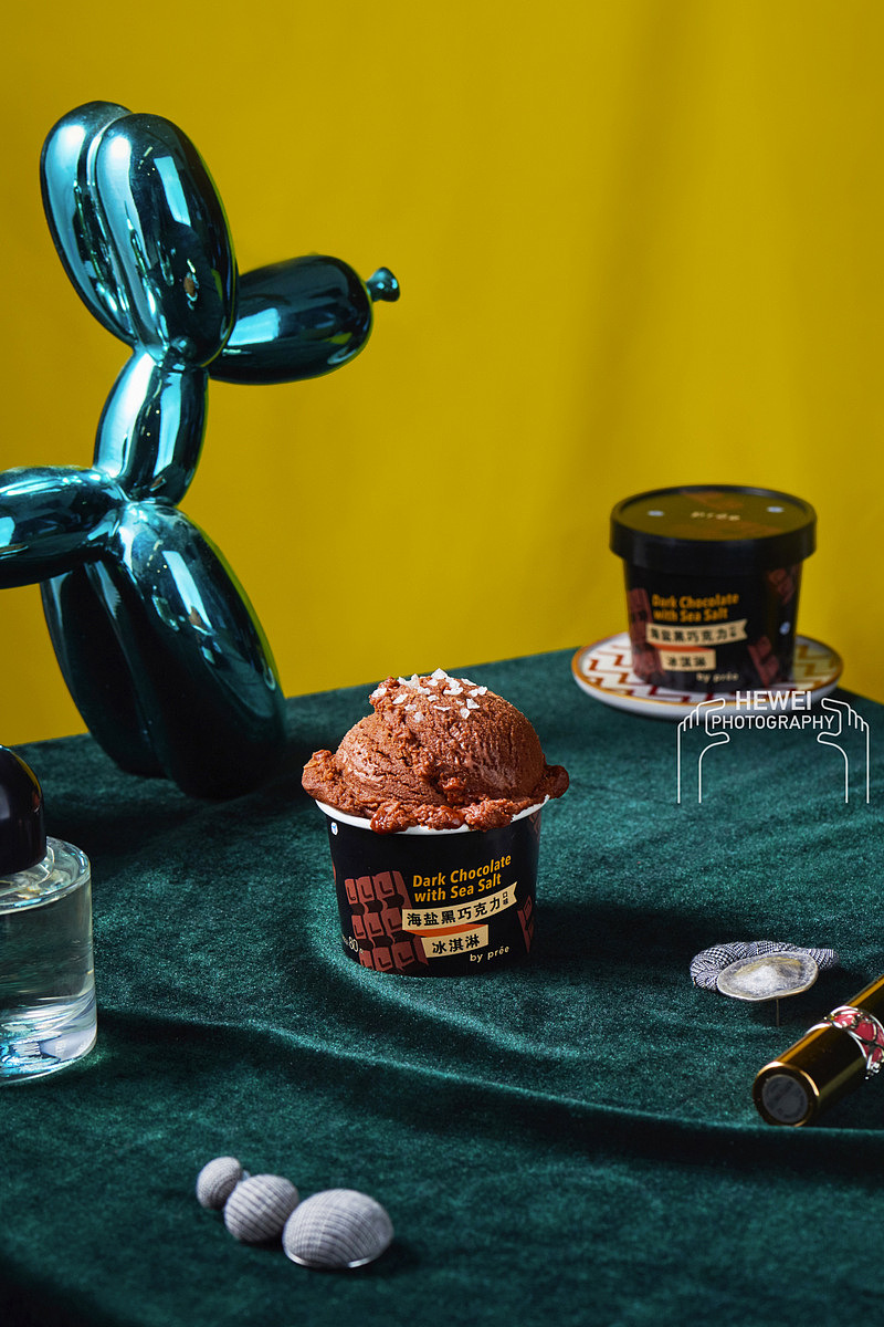 颜值爆表的冰淇淋 Pree - 七月美食摄影实验室